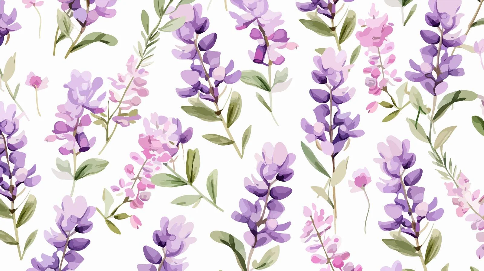 Floral Tufted Blossom Seamless Elegance Pattern — free download from Dotvec