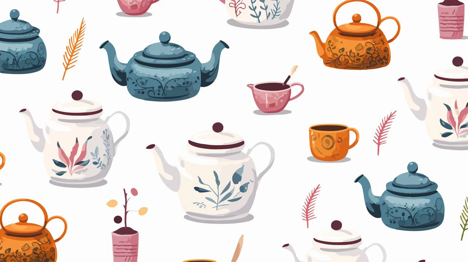 Classic Seamless Traditional Hand-Drawn Pattern — free download from Dotvec