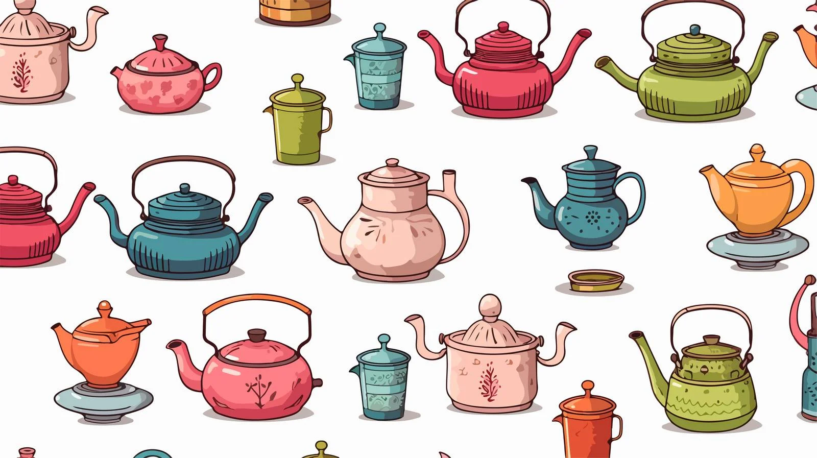 Sophisticated Hand-Drawn Traditional Seamless Design — free download from Dotvec