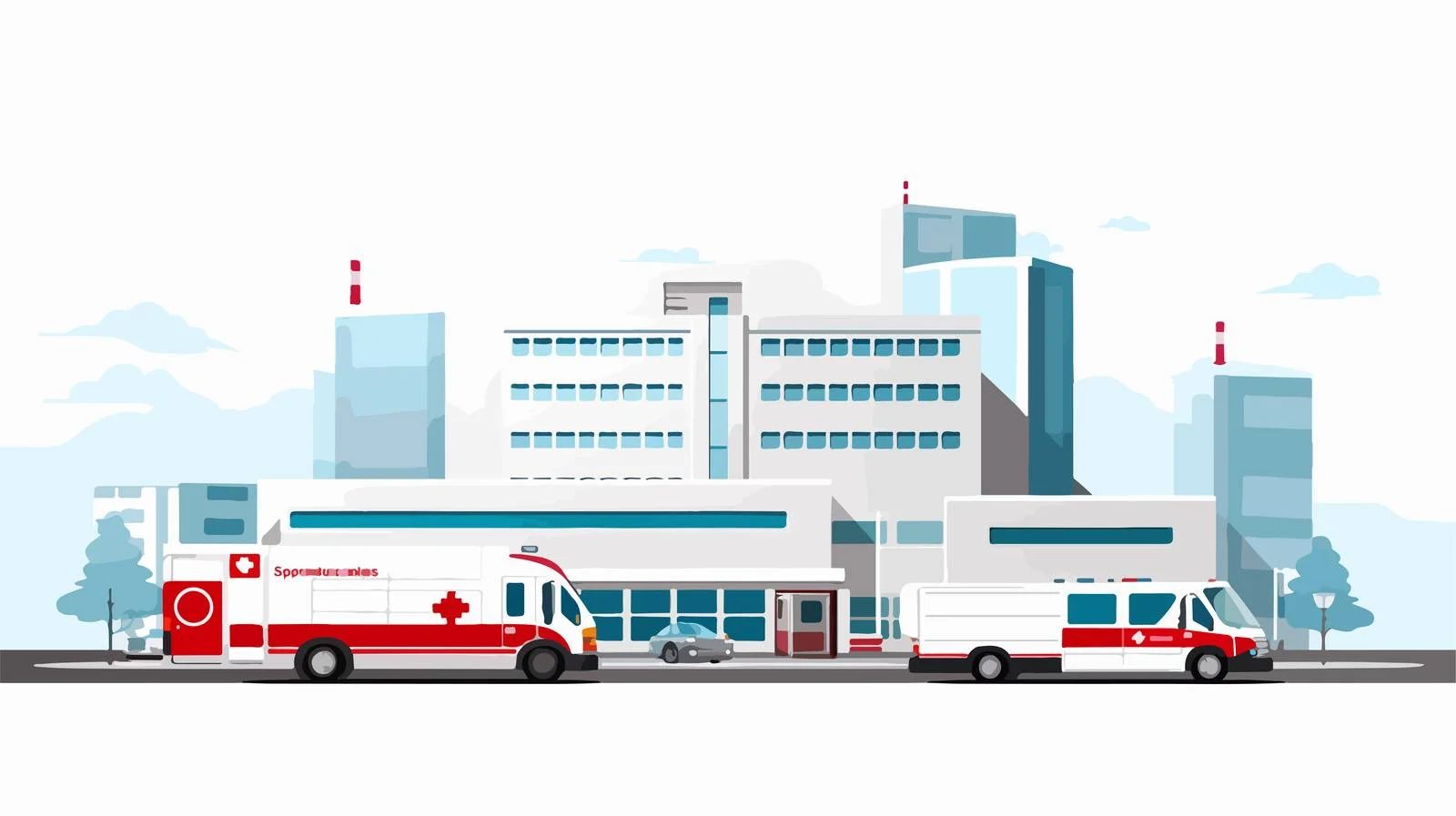 Emergency Medical Center and Ambulance Facility — free download from Dotvec
