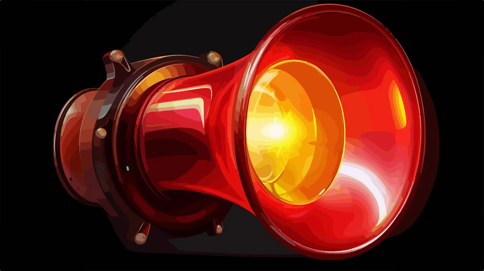 Emergency Siren Icon for Ambulance — free download from Dotvec