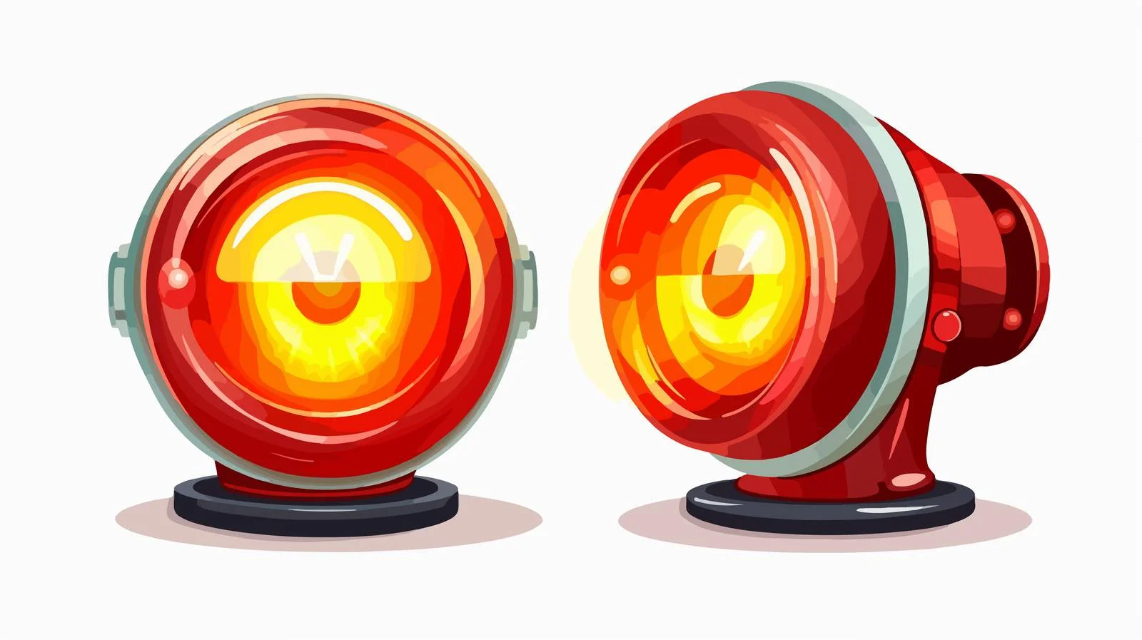 Emergency Siren Icon Usage — free download from Dotvec