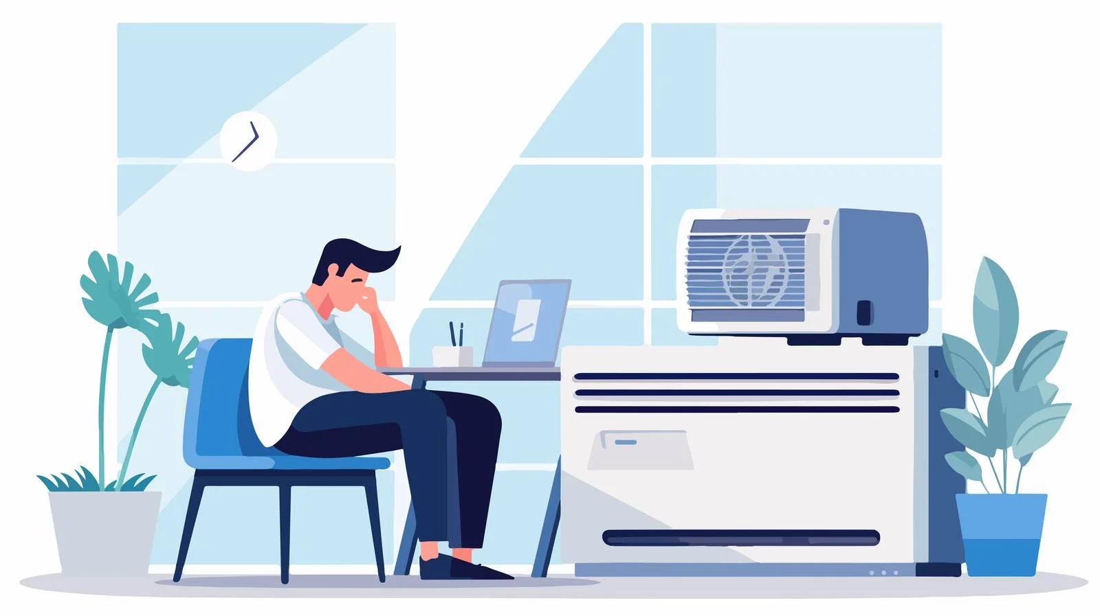 Activating Air Conditioner with Remote Control — free download from Dotvec