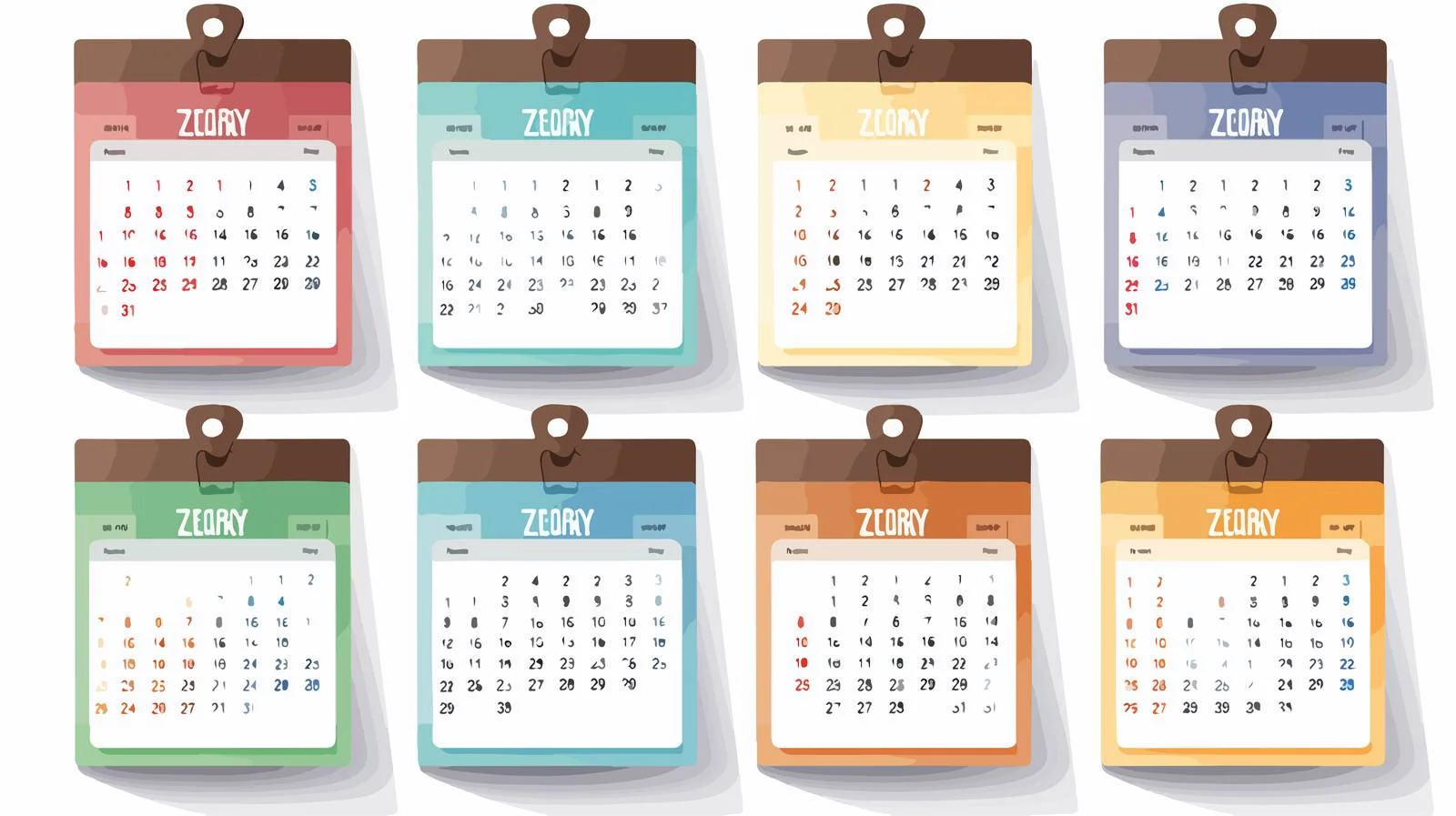 Blank Calendar Date Entry Placeholder — free download from Dotvec