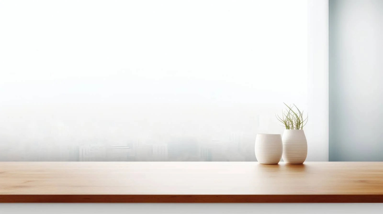 Minimalist Empty Table and Softly Blurred Interior — free download from Dotvec
