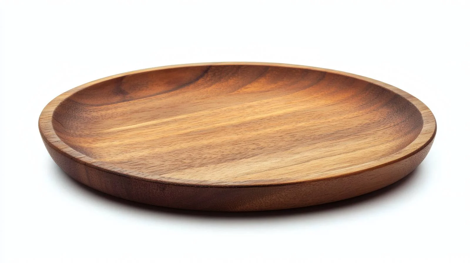 Blank wooden tray on white backdrop — free download from Dotvec