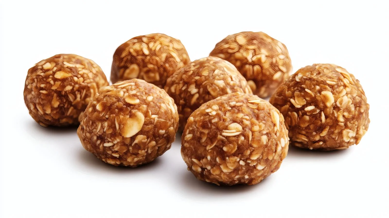 Nutritious Energy Bites on White Background — free download from Dotvec