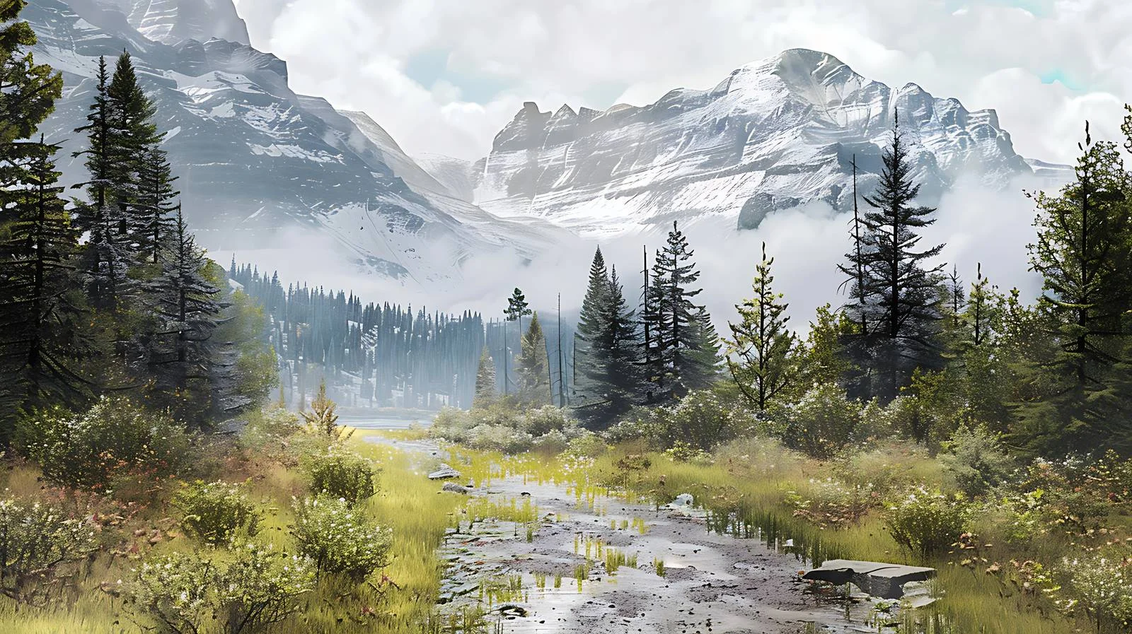 Eastern Entrance to Glacier National Park — free download from Dotvec