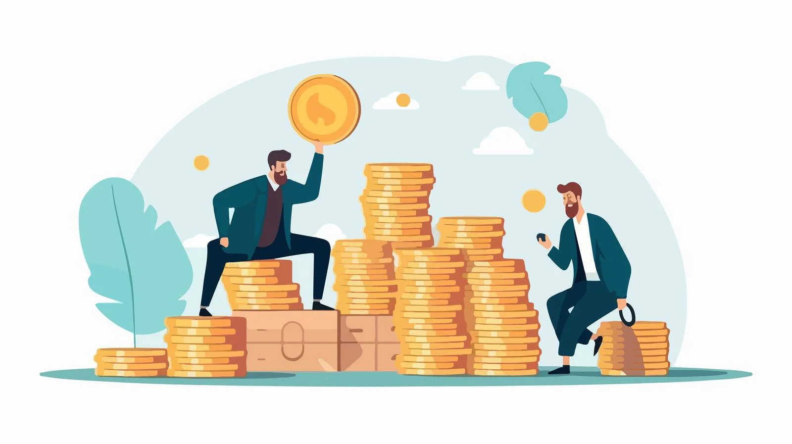 Tax Exchange for Rebate Concept Image — free download from Dotvec