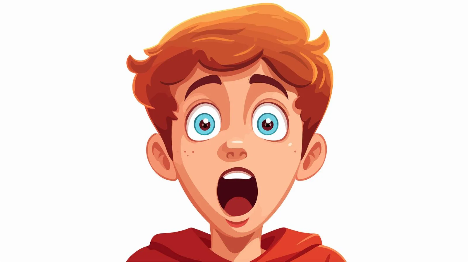 Child Astonished with Joyful Expression – free astonished image from Dotvec
