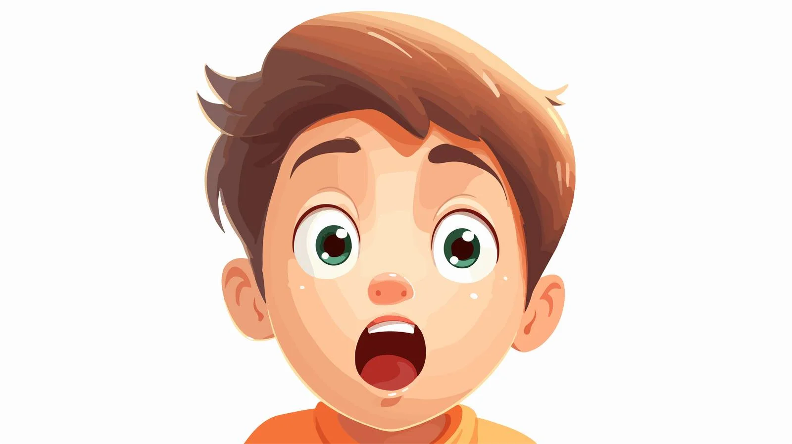 Child's Astonished Expressions of Wonderment — free download from Dotvec