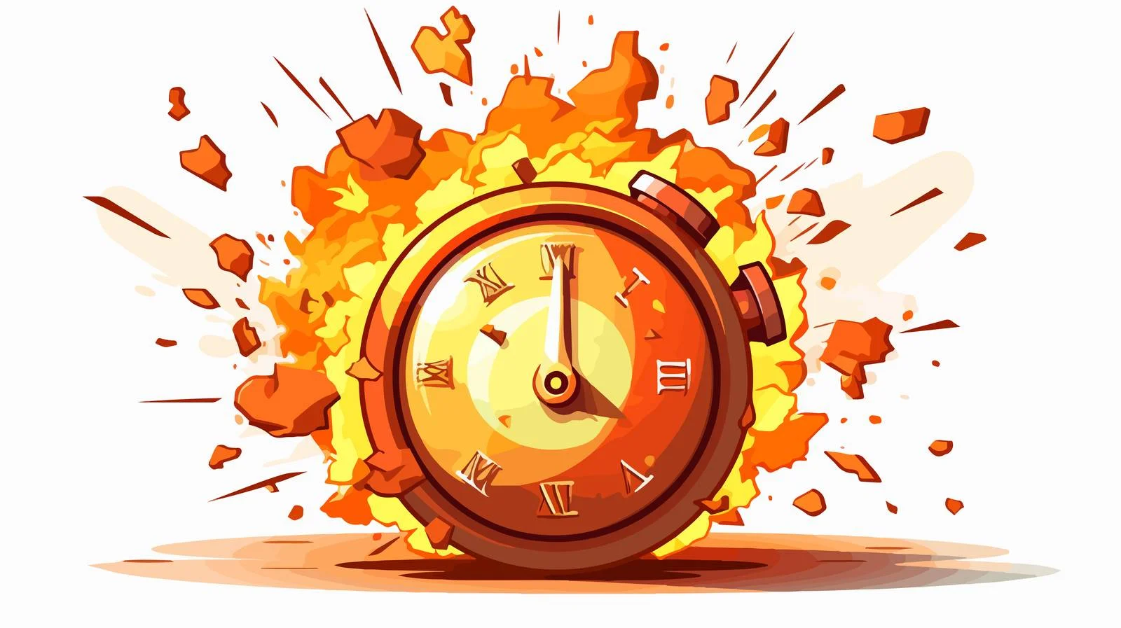 Debt Concept Explosion — free download from Dotvec