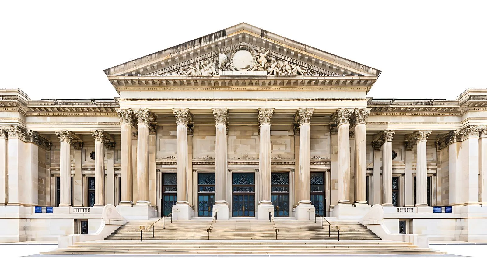 National Archives Building Exterior in Washington DC — free download from Dotvec
