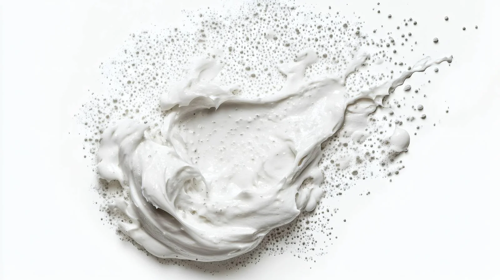 Foaming Facial Cleanser Texture on White Background — free download from Dotvec