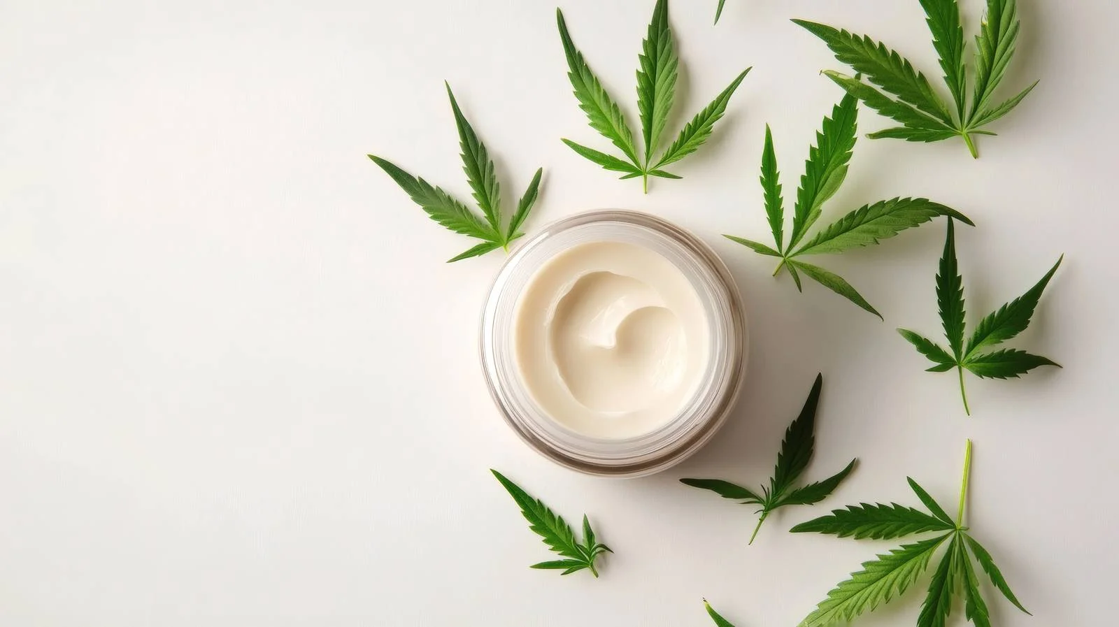 Organic Face Cream with Hemp Plant — free download from Dotvec