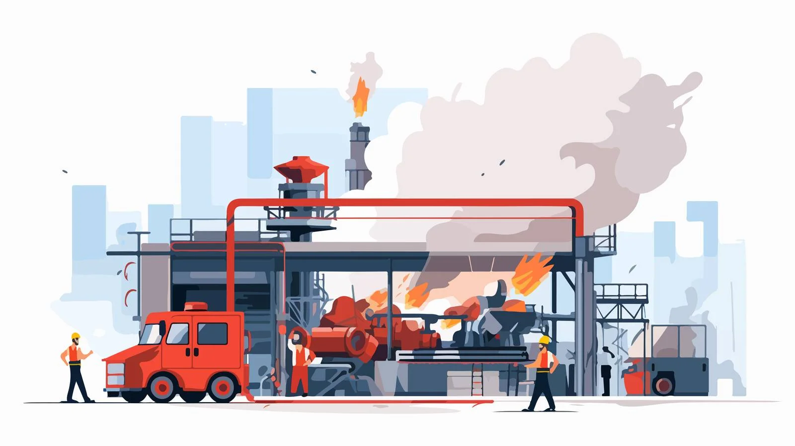 Emergency Response in Manufacturing Plant Crisis — free download from Dotvec