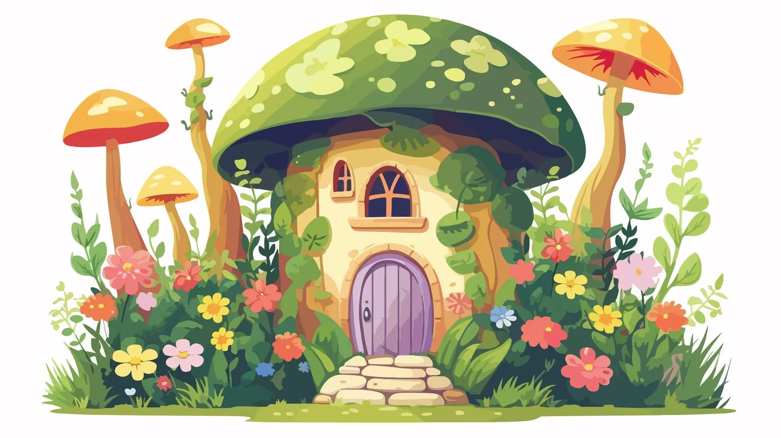 Enchanted Forest Cottage: Whimsical Hideaway — free download from Dotvec