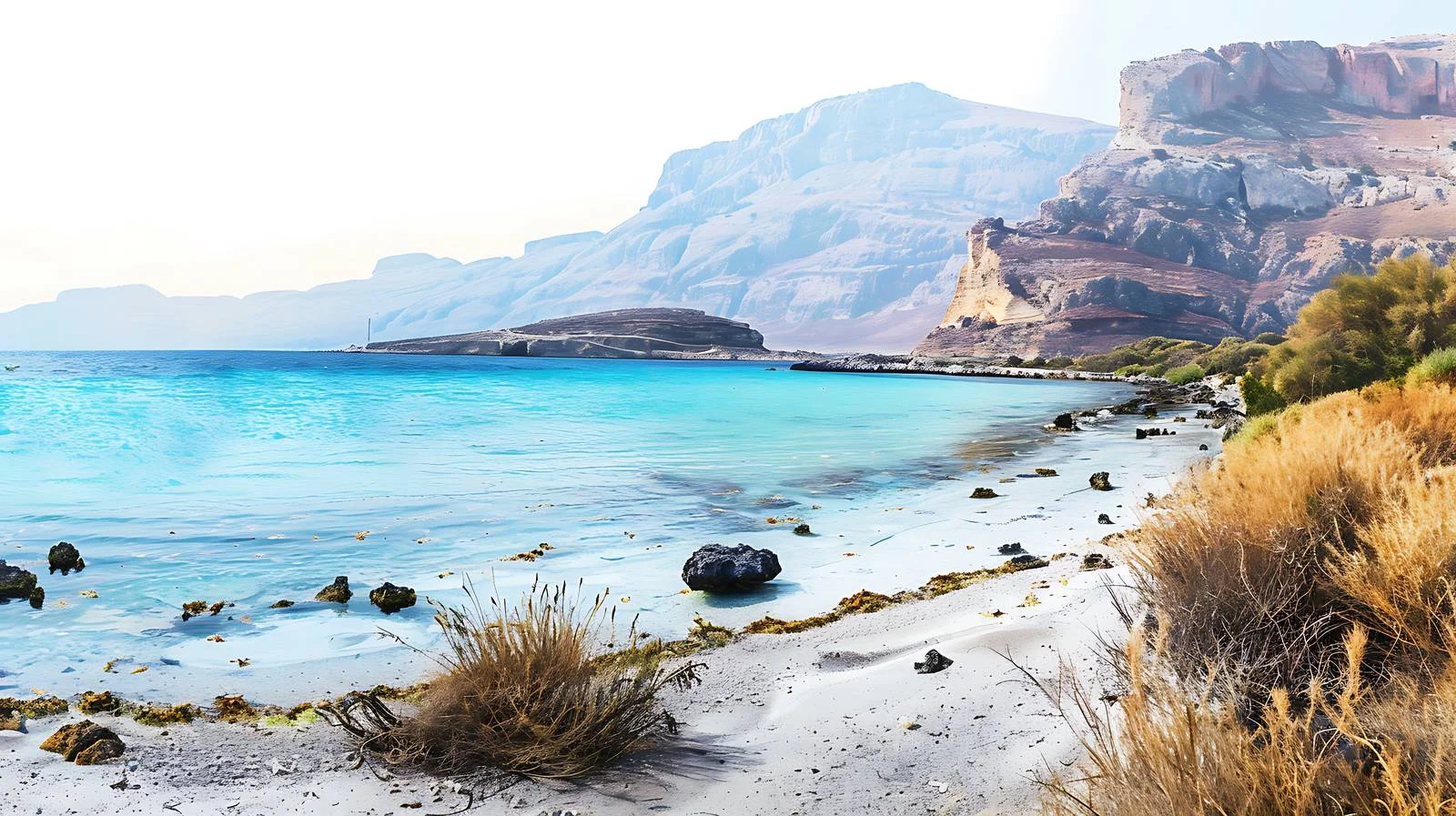Iconic Balos Lagoon in Crete, Greece — free download from Dotvec