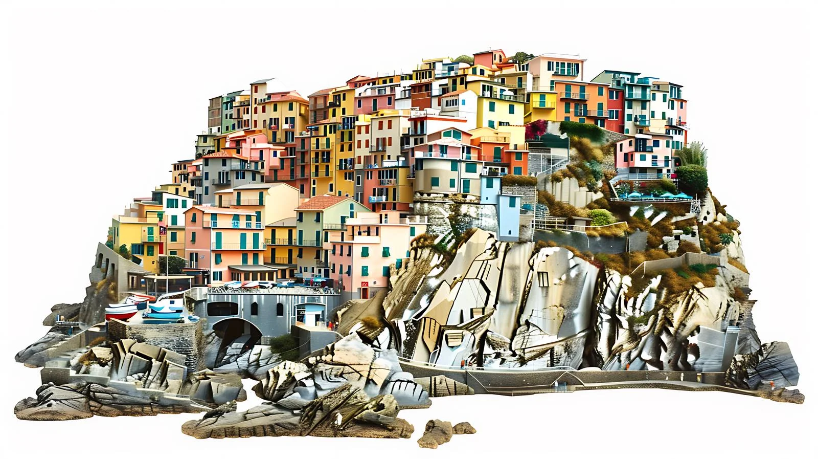 Charming Manarola Village in Cinque Terre – free manarola image from Dotvec