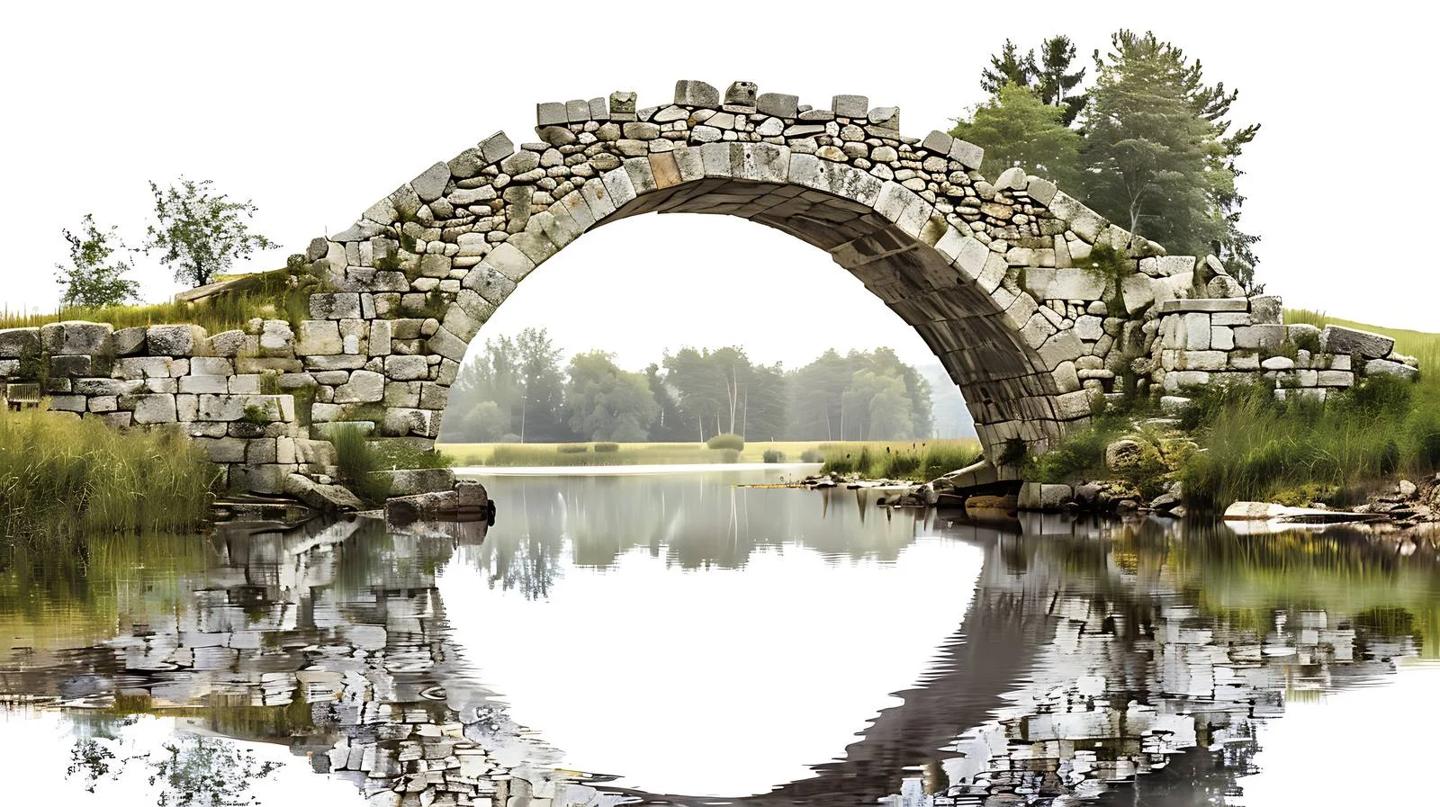 Historic Stone Bridges in Stanczyki Village — free download from Dotvec