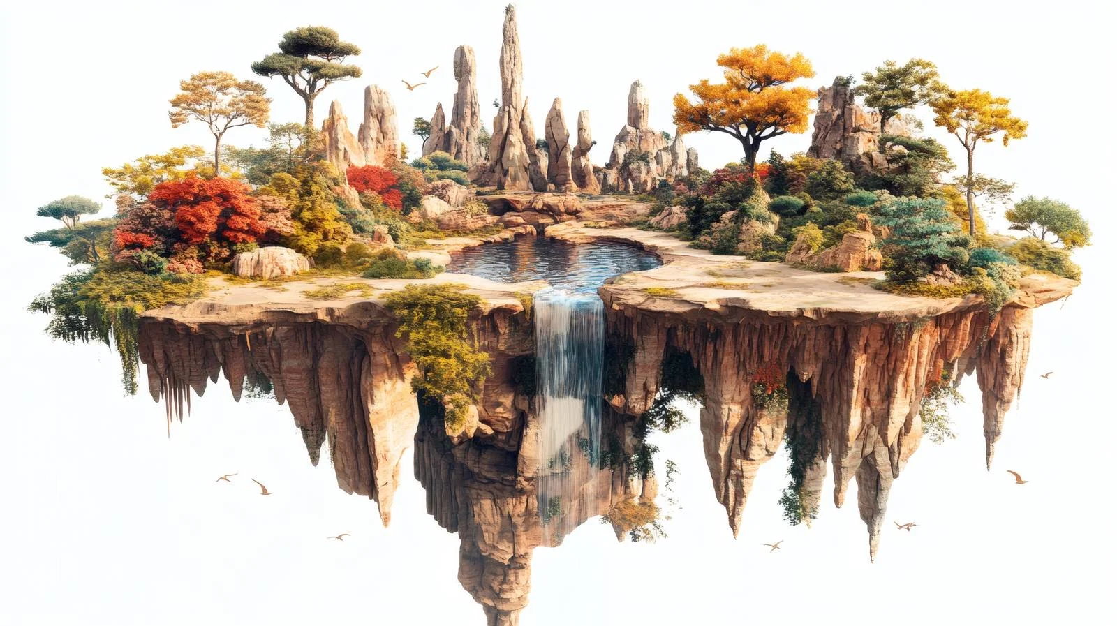 Vivid Alien World in Isolation — free download from Dotvec