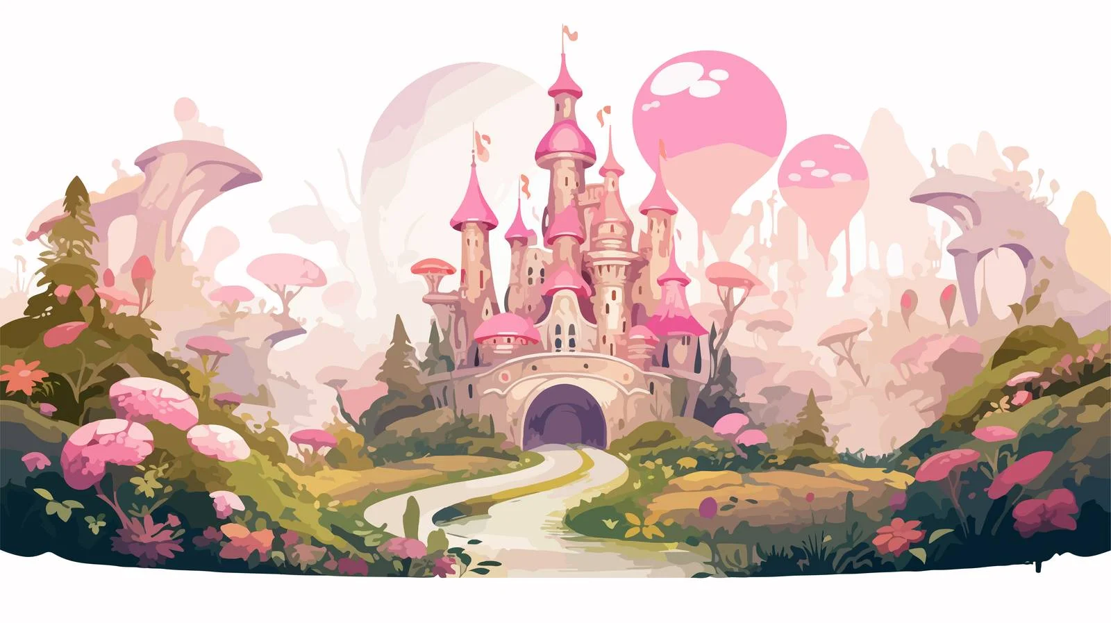 Enchanted World Vector Artistry Showcase — free download from Dotvec