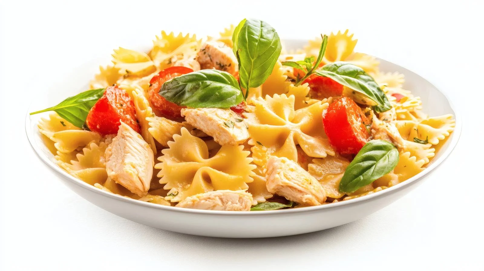 Savor Farfalle Chicken Veggie Medley Dish — free download from Dotvec