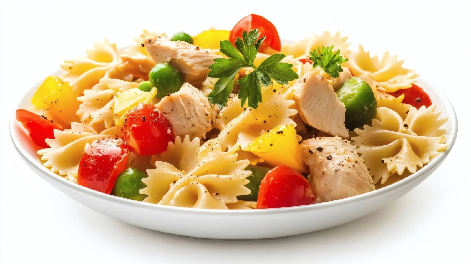 Exquisite Farfalle Pasta & Chicken Dish — free download from Dotvec