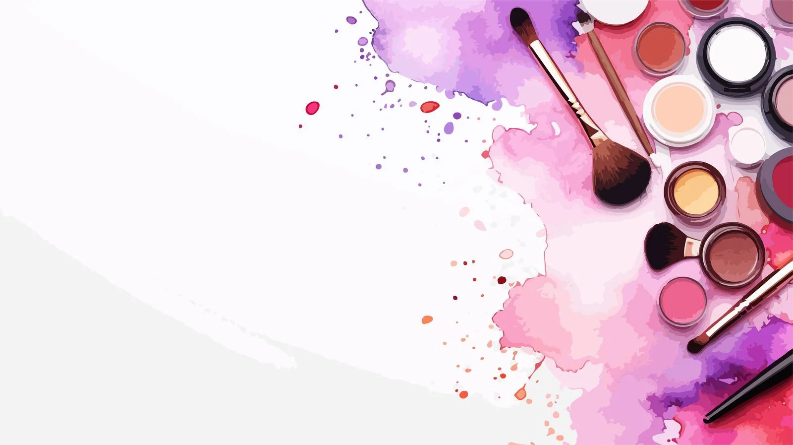 Elegant Cosmetics Square Background with Beauty Art — free download from Dotvec