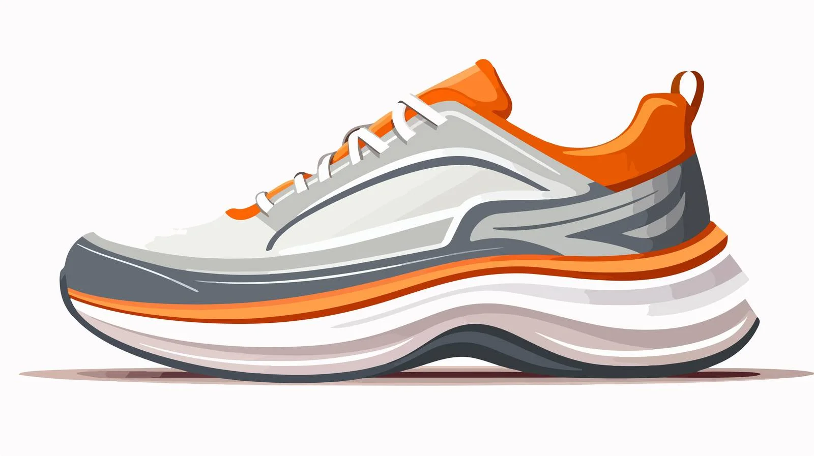 Modern Laced Fashion Sneakers for Sport — free download from Dotvec