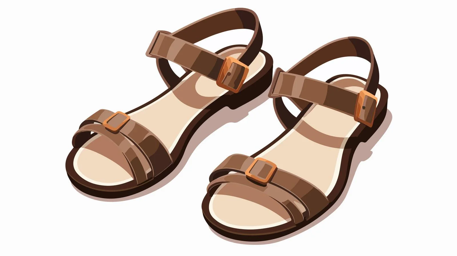 Street style: Woman in trendy sandal straps — free download from Dotvec