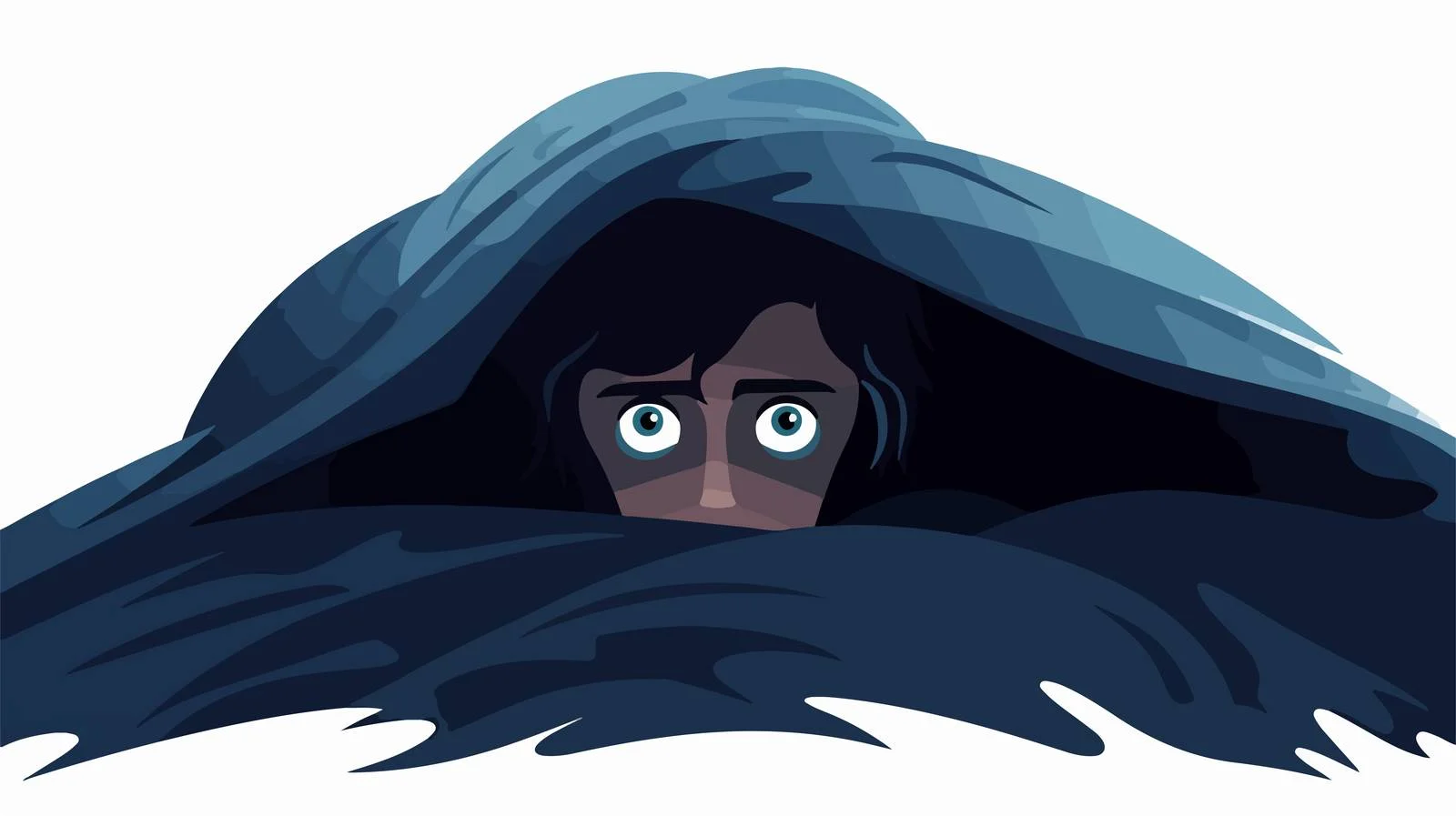 Dark Nightmare: Person Under Darkness Anxiety — free download from Dotvec