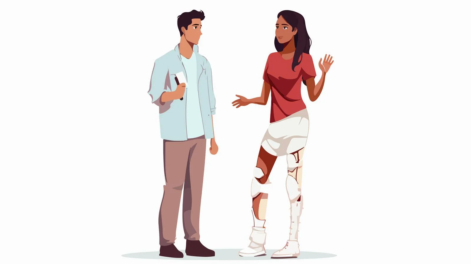 Professional Female Doctor Consulting Patient — free download from Dotvec