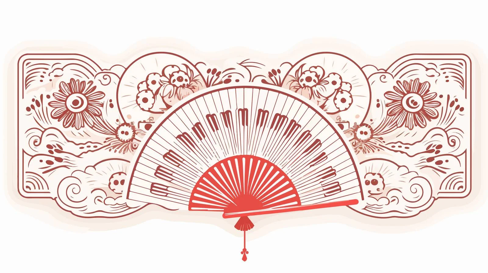 Traditional Chinese New Year Celebration Banner — free download from Dotvec