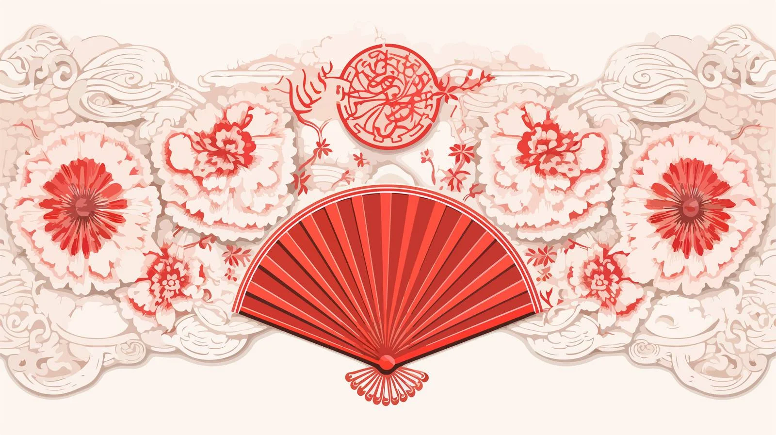 Elegant New Year Banner Celebrating Chinese Traditions — free download from Dotvec