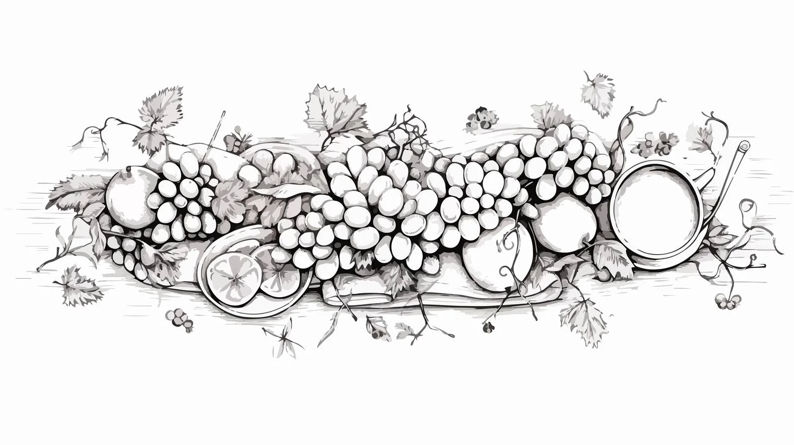 Elegant Festive Holiday Dining Table Setting — free download from Dotvec