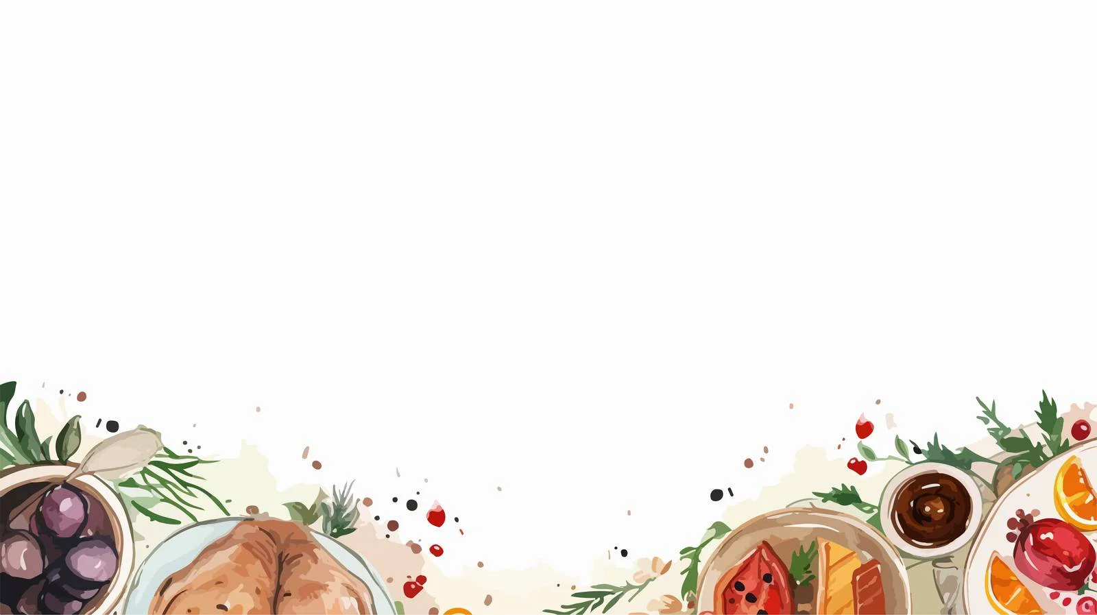 Festive Vegetarian Table Setting Holiday Experience — free download from Dotvec