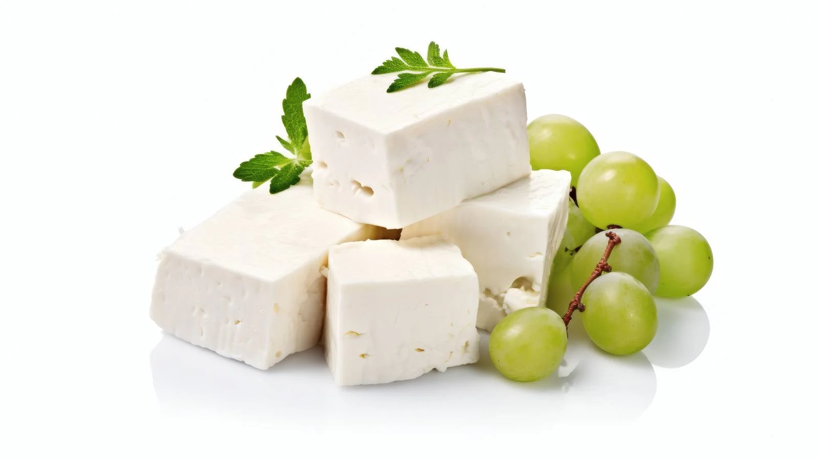 Isolated Feta Cheese for Greek Salad — free download from Dotvec