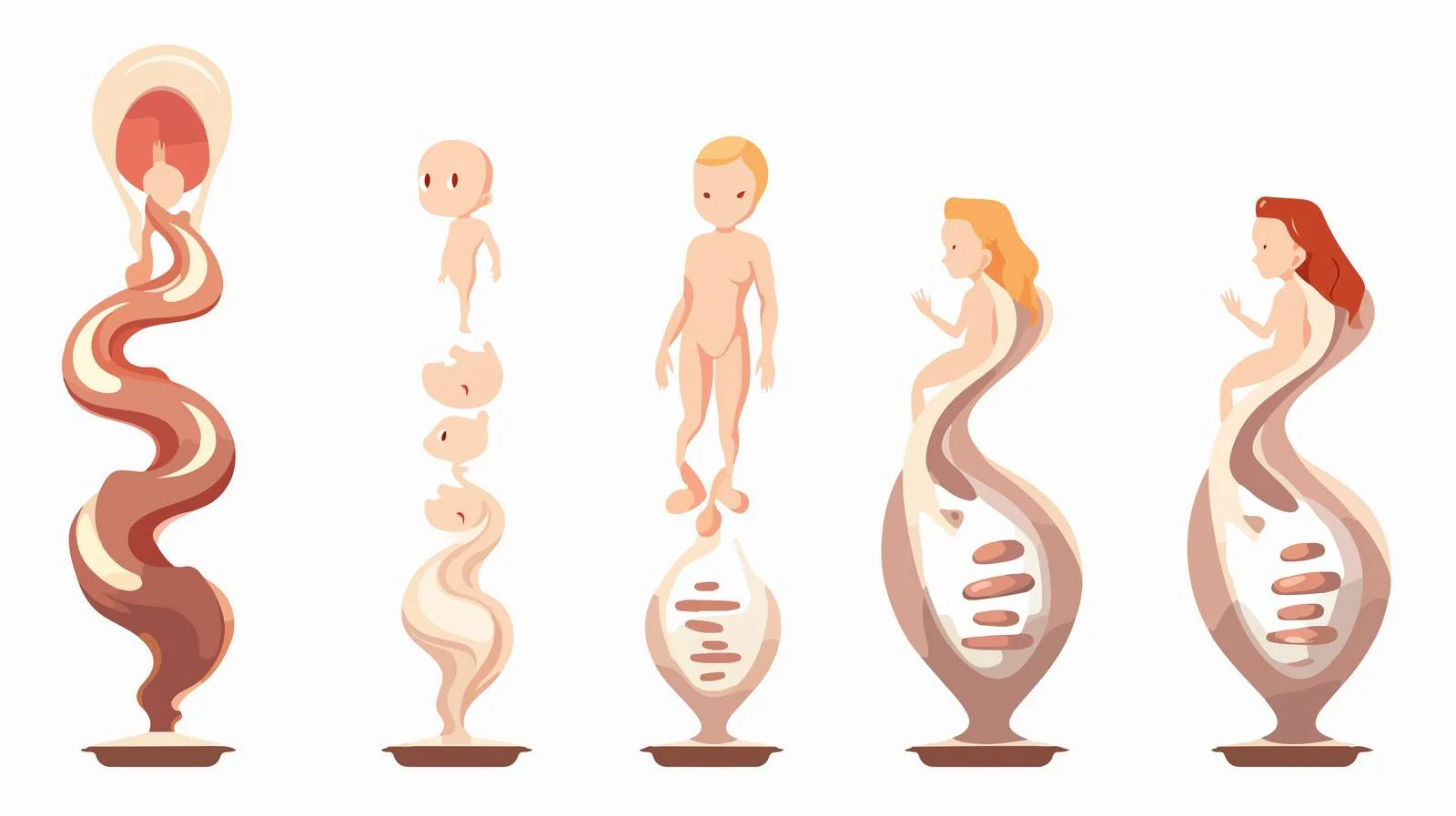 Fetal Development Stages – free gestation image from Dotvec