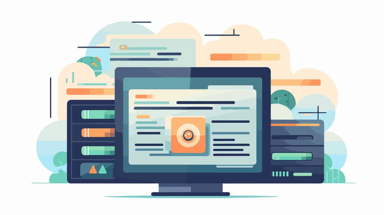 Retro Style Copy Save Process Window — free download from Dotvec