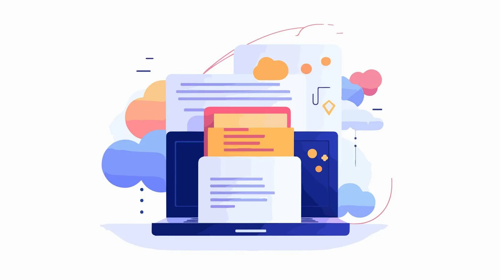 Retro-style File Copy & Save Process — free download from Dotvec