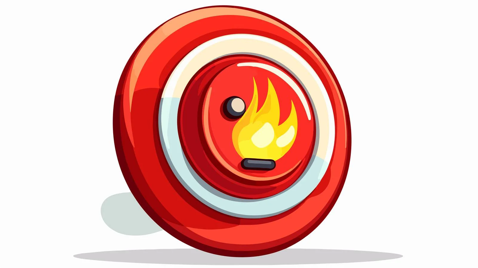 Emergency Fire Alarm Button — free download from Dotvec