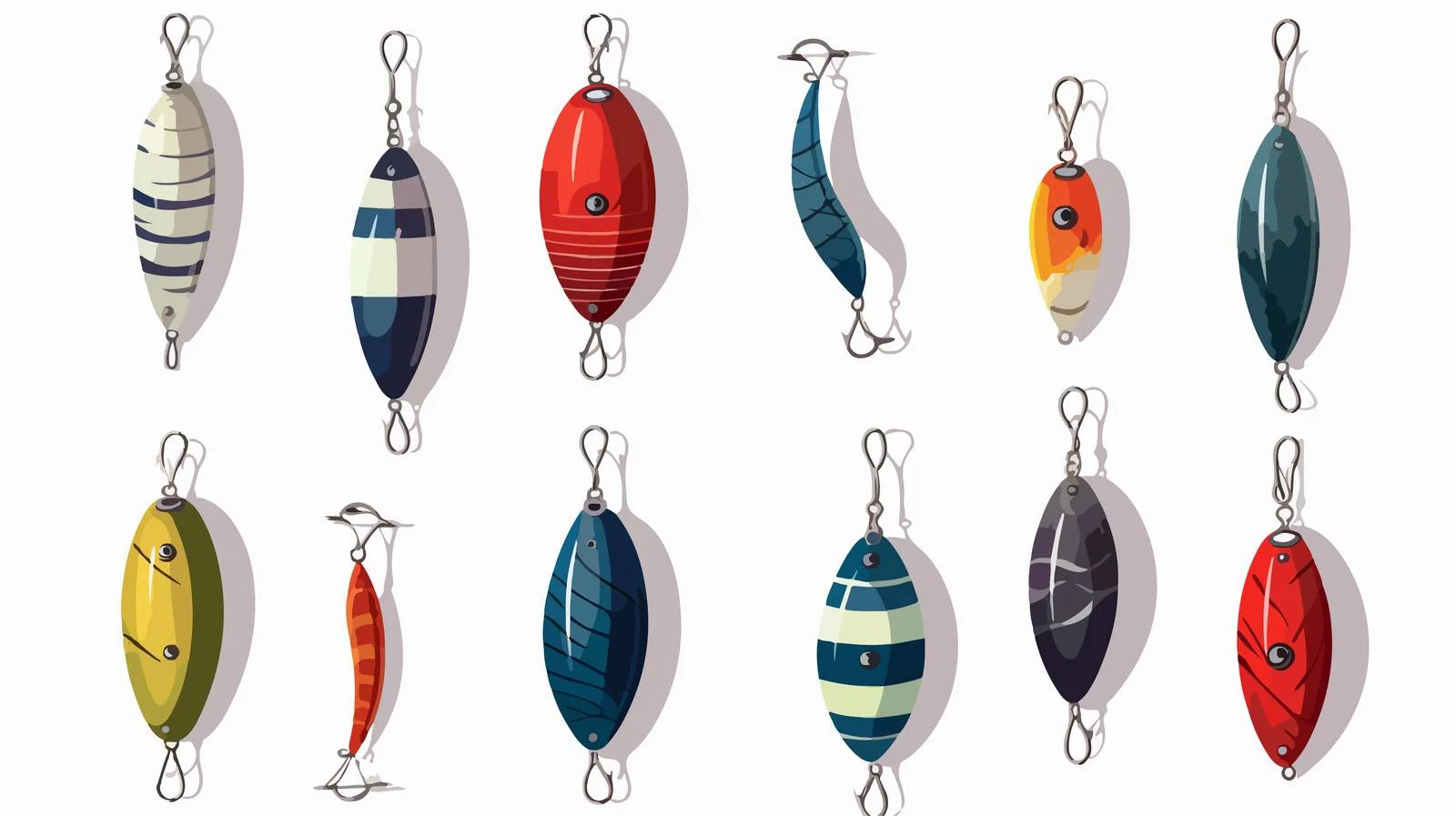 Angler's Fishing Gear Collection – free lures image from Dotvec