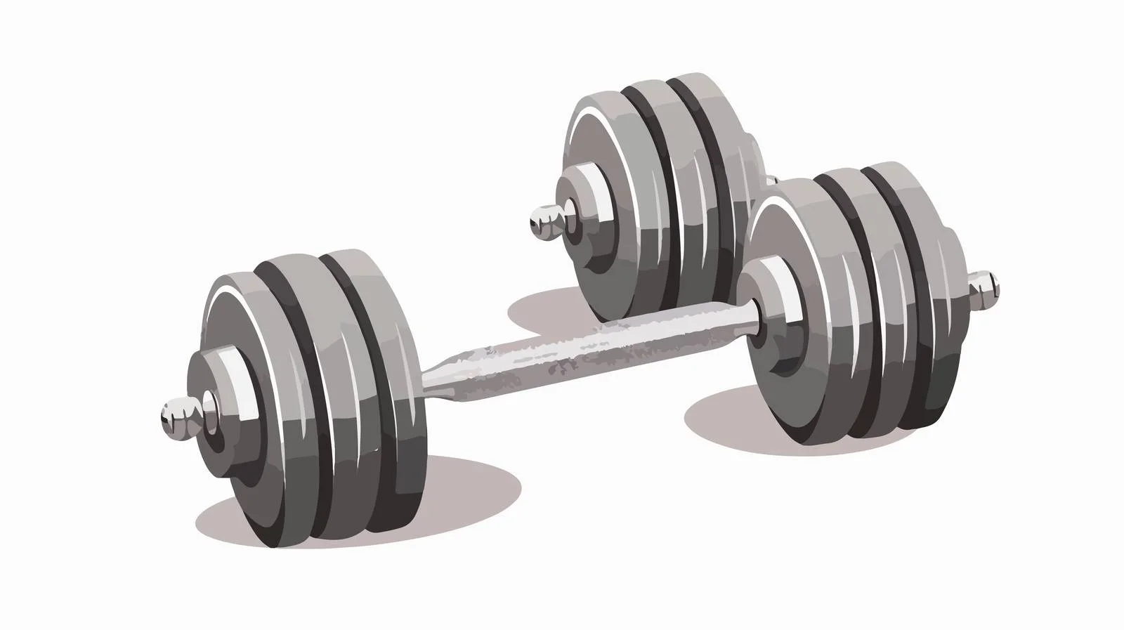 Steel Dumbbells for Weightlifting — free download from Dotvec
