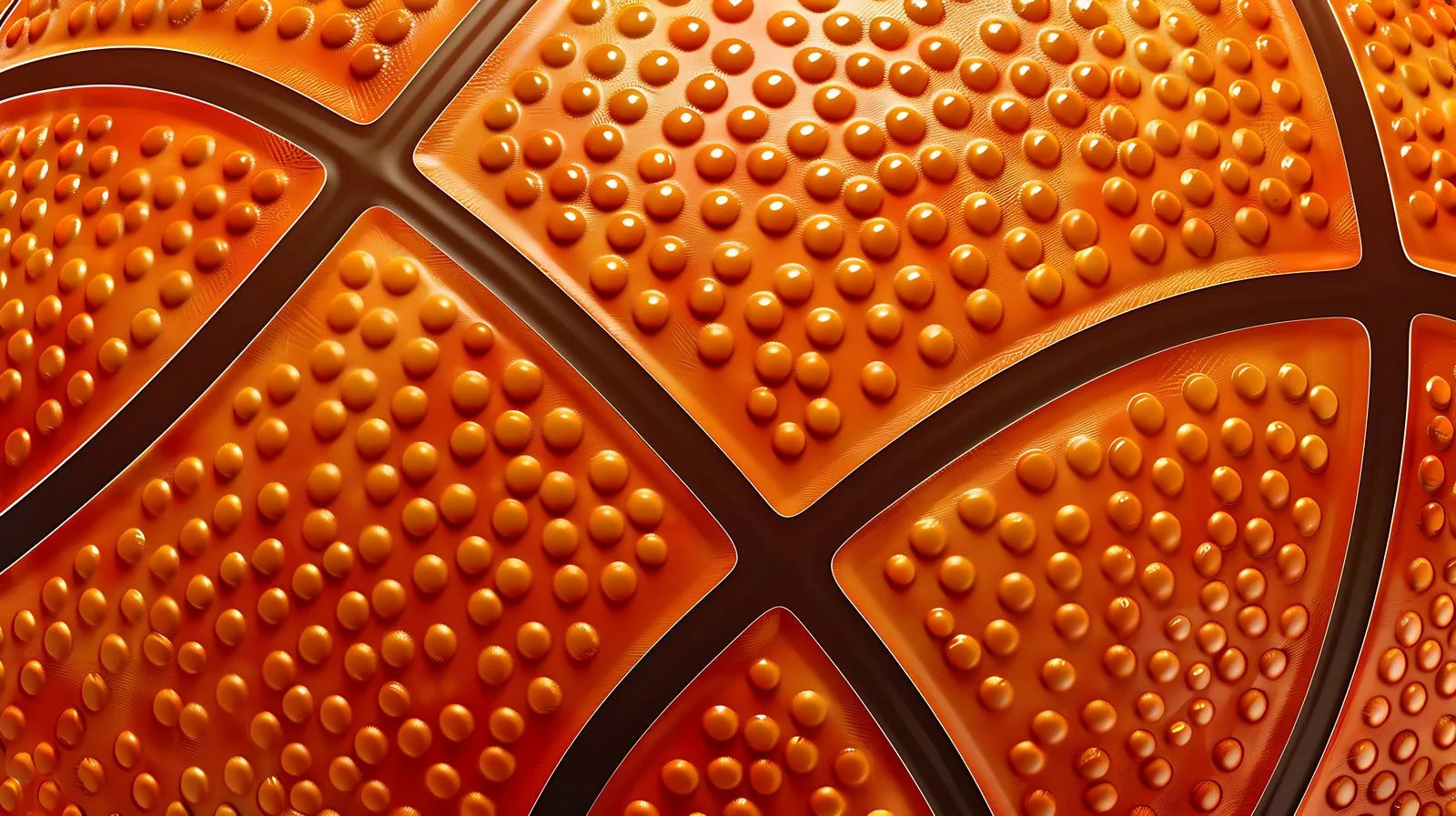 Detailed Basketball Texture on White Background — free download from Dotvec
