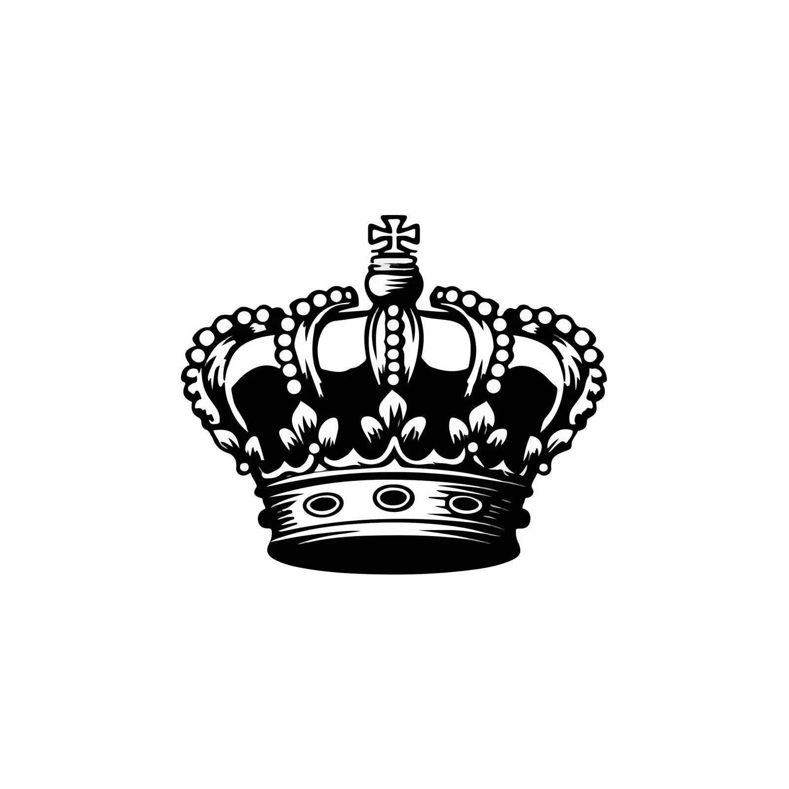 Minimal Crown Line Art Vector Illustration — free download from Dotvec