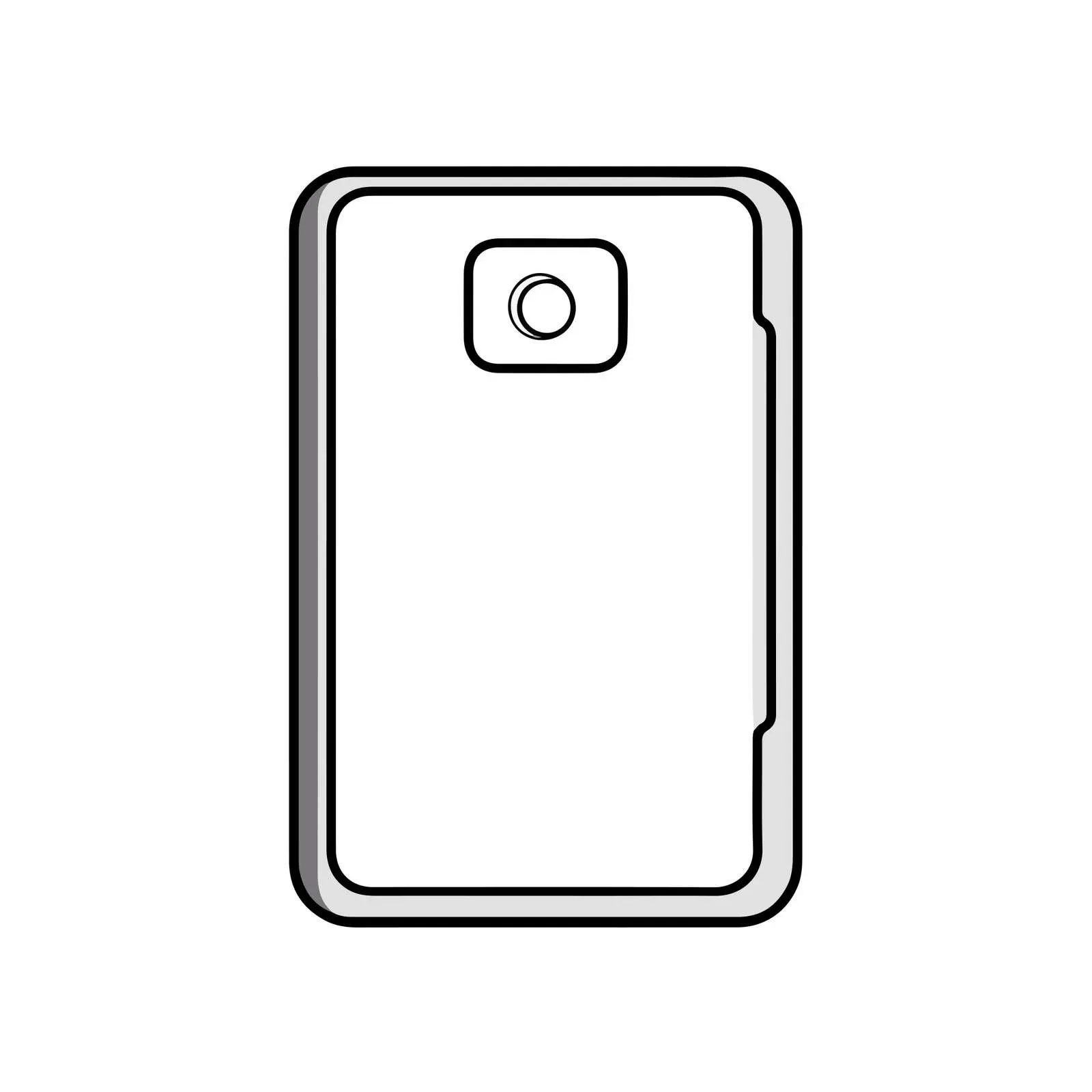 External Hard Drive Line Art — free download from Dotvec