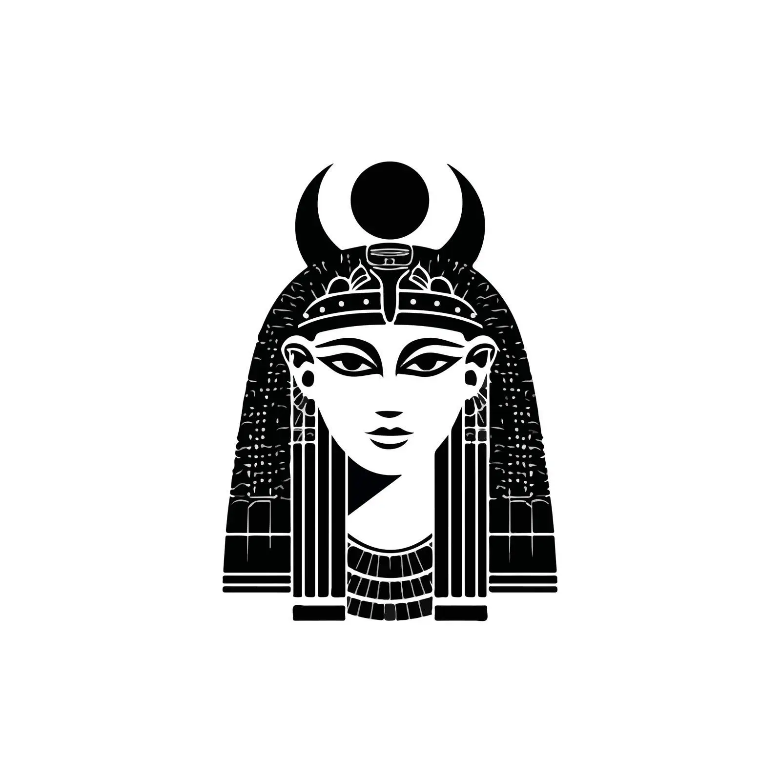 Minimal Isis Line Art Vector Design — free download from Dotvec