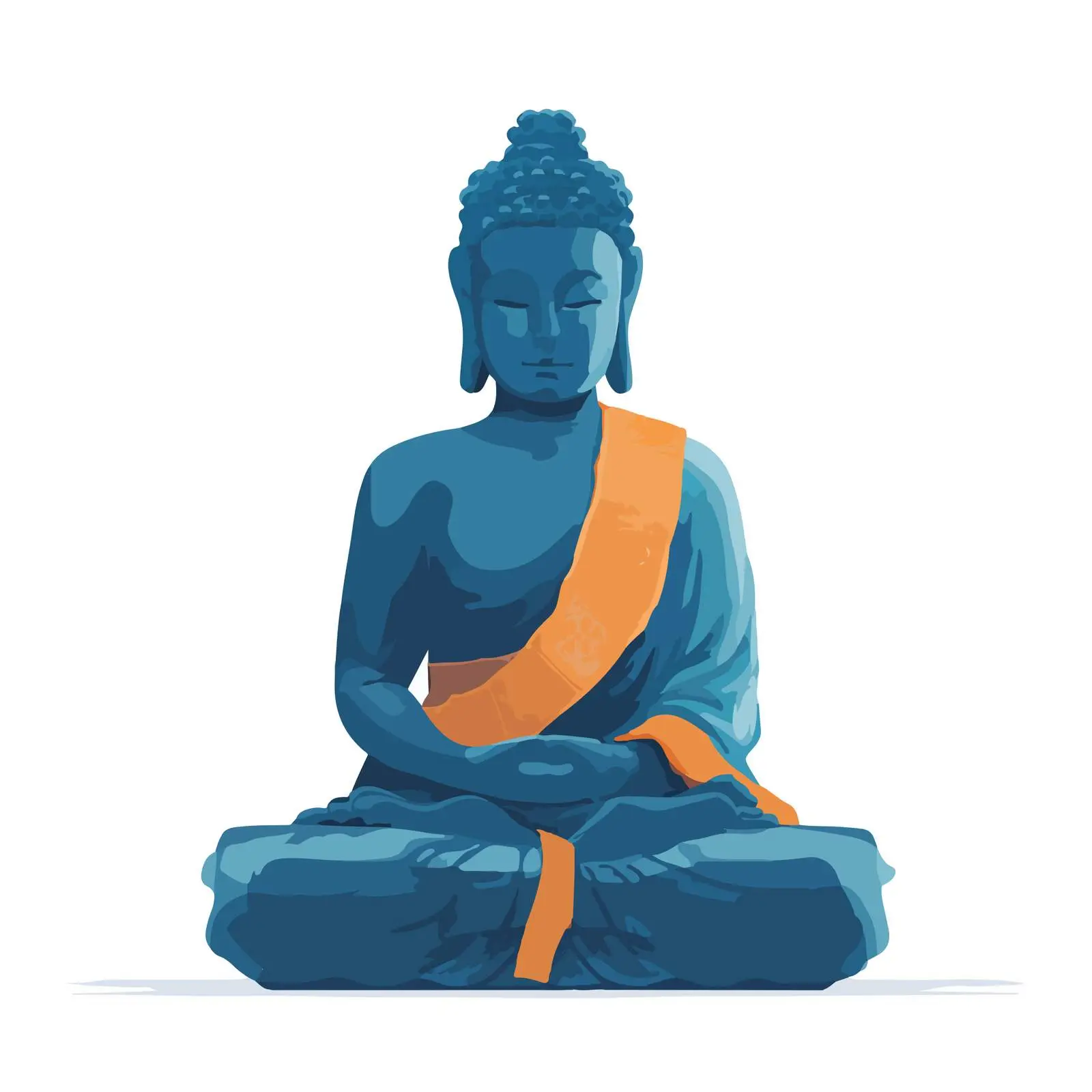 Buddha Statue Icon — free download from Dotvec