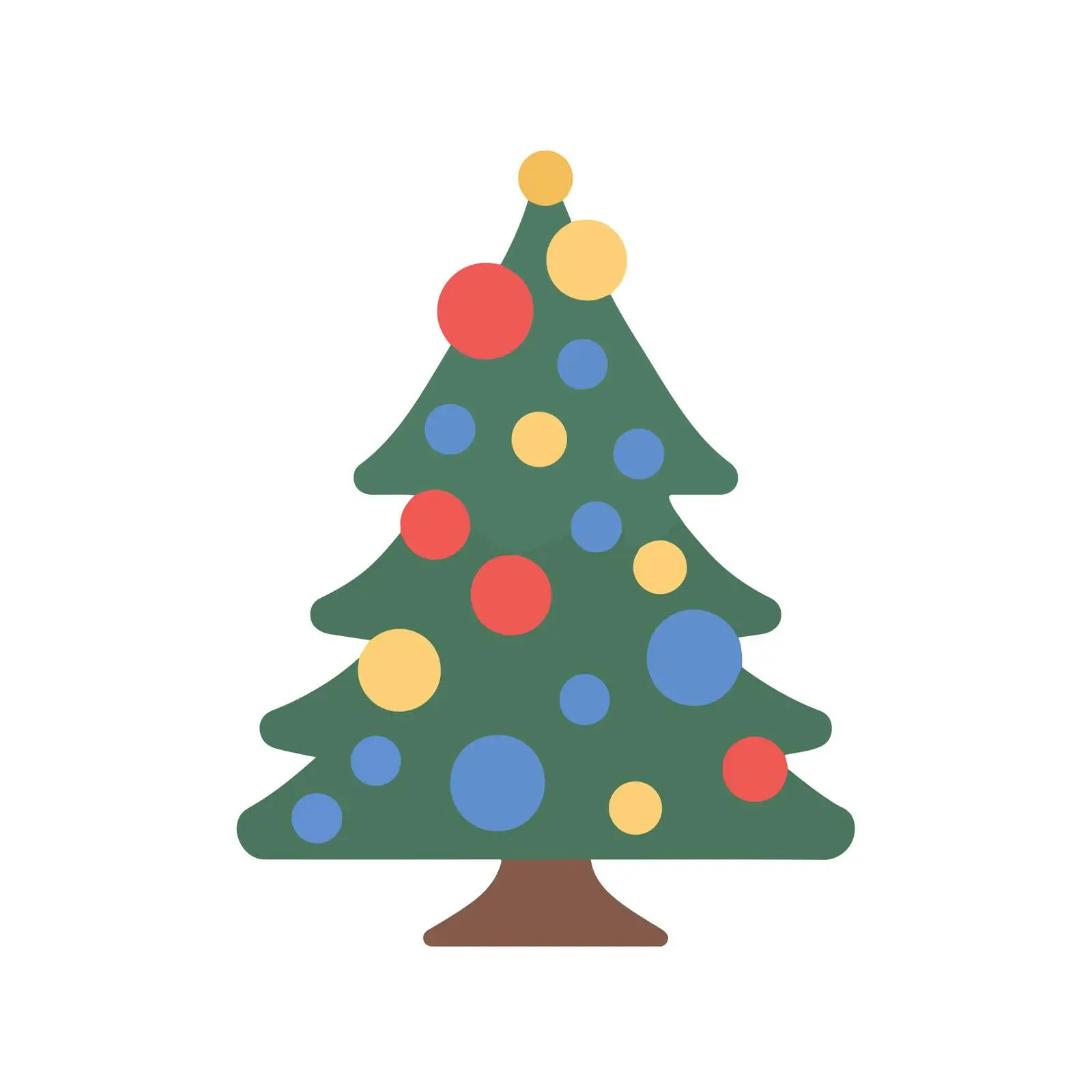 Christmas Tree Icon — free download from Dotvec